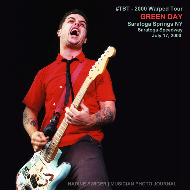 TBT 2000 – GREEN DAY @ WARPED TOUR 